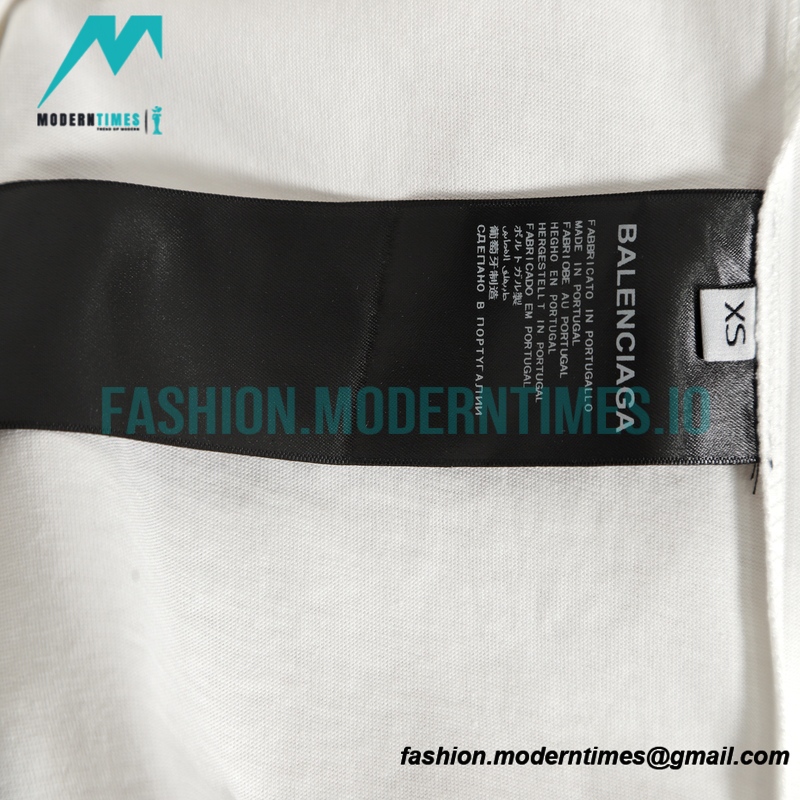 Balenciaga - 2023 Reverse Alphabet Print T-shirt Balenciaga - 2023 Reverse Alphabet Print T-shirt